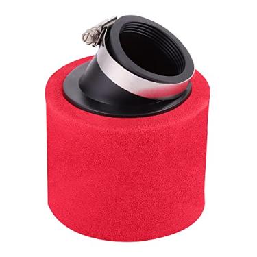 Imagem de GOOFIT Filtro de ar de substituição de espuma de alto fluxo vermelho dobrado de 48 mm para bicicleta suja 50cc 70cc 90cc 110cc 125cc 250cc Scooter Pit Quad ATV Buggy
