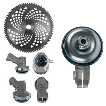 Imagem de Kit Ponteira De Transmissão 28Mm 9Estrias + Disco 80 Dentes - Carbon F