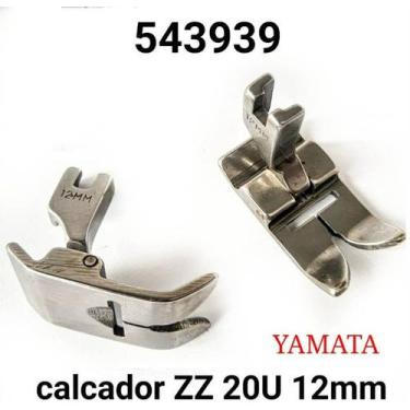 Imagem de Sapata Calcador Zig Zag 12mm Maquina Zig Zag - Tipo 20u - Yamata, 20u
