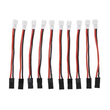 Imagem de Cabo Adaptador de Motor Rc de 10 Peças, Cabo de Cobre de Silicone Resistente a Altas Temperaturas, Conector Fêmea Ph2.0 de Desempenho Estável