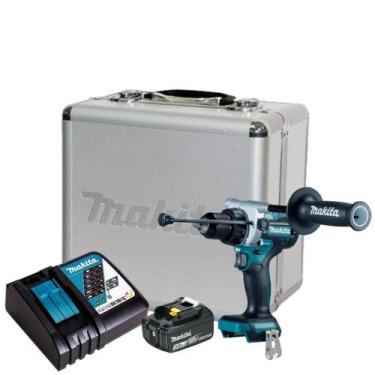 Imagem de Furadeira Parafusadeira 18v Makita Dhp486z Carregador Rapido Maleta