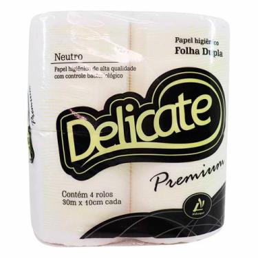 Imagem de Papel Higiênico Folha Dupla Delicate Premium 64 Unidades - Artlimp
