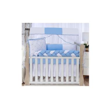 Imagem de Kit Berço Americano Trançado Menina Menino 9 Peças - Beatriz Baby Enxo