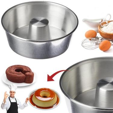Imagem de Forma Assadeira De Bolo E Pudim Com Furo No Meio N 20 - Nicopan