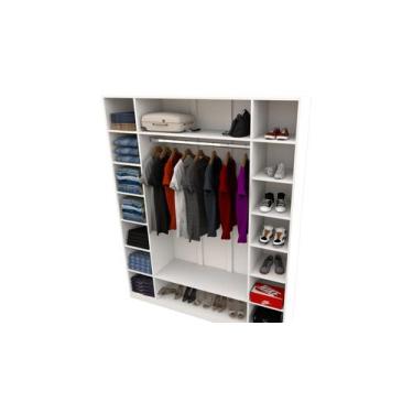 Imagem de Armário Colmeia Cabideiro (prateleira, organizador, loja, multiuso, ex