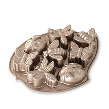 Imagem de Forma para 8 Mini Bolos - Copper Backyard Bugs, Nordic Ware NW-53037, Cobre, Nordic Ware, NW-53037, Cobre
