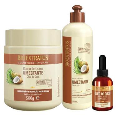 Imagem de Kit Umectante finalização e umectação 1 Banho 500ml 1 Finalizador 500m