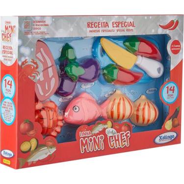 Imagem de Brinquedo Mini Chef Receita Especial 14 Peças - Xalingo