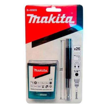 Imagem de Jogo Bits 26 Pc Fenda/philips Magnetico B-49909 - Makita