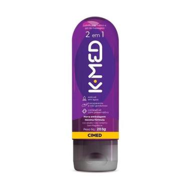 Imagem de Gel Lubrificante Íntimo K-Med 2 em 1 com 203g