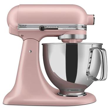 Imagem de KitchenAid Artisan Series Batedeira inclinável de 5 litros - KSM150PS, rosa seca