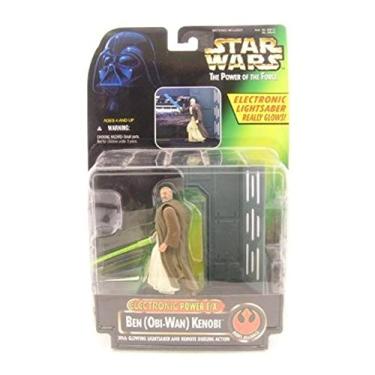 Imagem de Star Wars Power of the Force Electronic Power F/X Ben Kenobi Action Figure