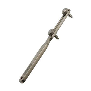 Imagem de LYECUN Abridor de caixa traseira ajustável para relógio, tipo chave inglesa de aço inoxidável, ferramenta de remoção de relógio para substituição de bateria e reparo de relógio