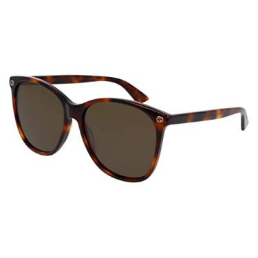 Imagem de Óculos de Sol - Gucci GG0024S 002 Mesclado Tam. 58
