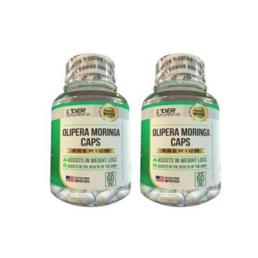 Imagem de Olipera Moringa caps - 60 caps 500mg kit com - 2 potes - LIDER VENDAS,