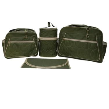 Imagem de Kit bolsa Maternidade Bolhas de Alegria - Hyno Kids, Verde quartel