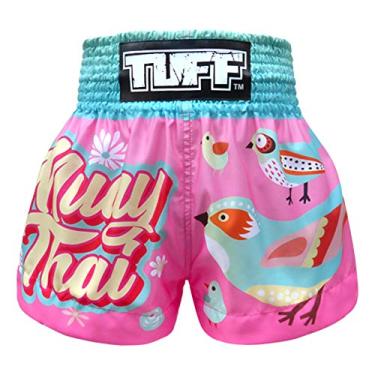 Imagem de Tuff Sport Calções de boxe Muay Thai para treino MMA, Tuf-ms633-pnk, M