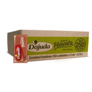 Imagem de Molho de Pimenta Tradicional Sachê C/250x3ML -  D'ajuda ,  Padrão