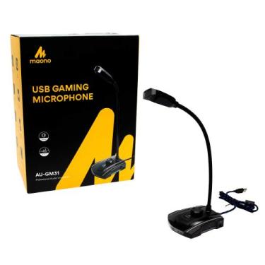 Imagem de Microfone Maono Au-gm31 Podcast Live Jogos Usb-c Condensador