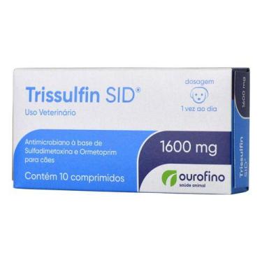 Imagem de Trissulfin Sid 1600mg C/ 10 Comprimidos - Ourifino