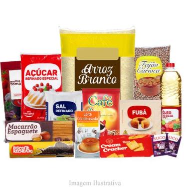 Imagem de Cesta Básica Completa Doação Compaixão - 14 Itens - São Rubens