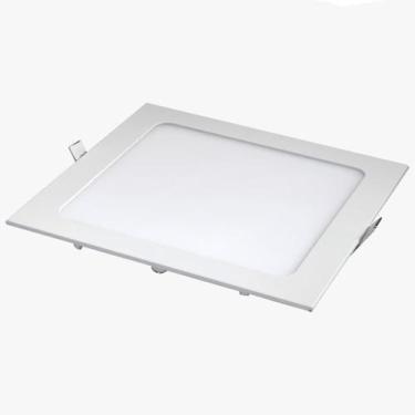 Imagem de Painel Luminária Quadrada Led Sobrepor 24W 6500K Luz Branca - Etilux