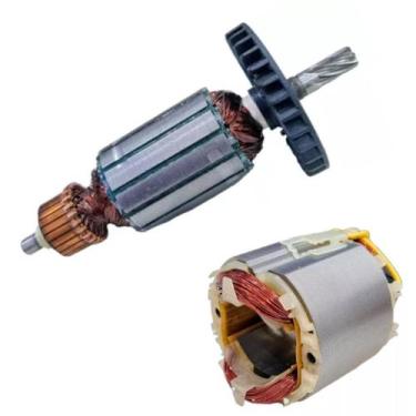 Imagem de Induzido+ Bobina Compatível Serra Circular Makita 5806h 110v - Bolte