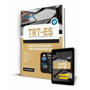 Imagem de Apostila TRT-ES - Analista Judiciário - Área Administrativa