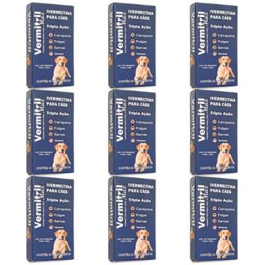 Imagem de Comprimidos Mastigáveis Anti Carrapato, Pulga, Verme e Sarna Vermitril