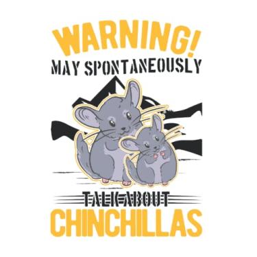 Imagem de Chinchilla Tagesplaner: May spontaneously talk about Chinchillas/Kalender 2023 & 2024 / Wochenplaner Tagesplaner Planer/Planungsbuch To-Do-Liste / 6x9 Zoll / 100 ausfüllbare Seiten