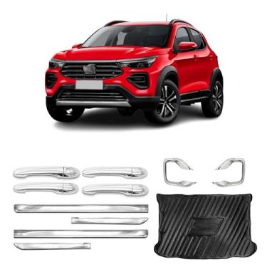 Imagem de Kit para Adaptável Para Pulse 2018 2019 2020 2021 2022 2023 Moldura Auxiliar Farol de Milha Maçaneta 4 Portas Protetor de Porta-Malas Friso Lateral da Porta X-Treme.