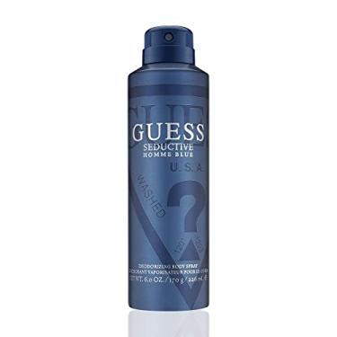 Imagem de Spray corporal masculino Guess Guess Seductive Homme Blue, 170 g (pacote com 1)