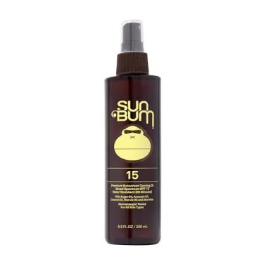 Imagem de Sun Bum SPF 15 Moisturizing Tanning Oil | Vegan and Hawaii 104 Reef Act Compliant (Octinoxate & Oxybenzone Free) Broad Spectrum Moisturizing UVA/UVB Sunscreen Tanning Oil | 8.5 oz