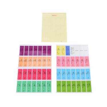 Imagem de Adesivos de teclado de piano para 88 teclas, sem vestígios à esquerda e adesivos removíveis para notas de teclado de piano