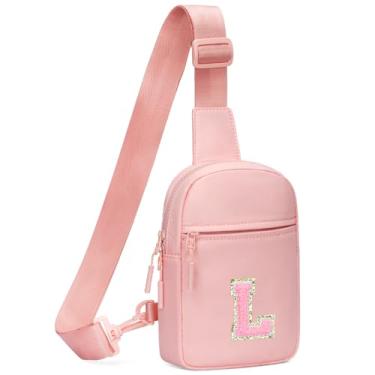 Imagem de KKXIU Presentes para meninas de 6, 7, 8, 9, 10, 11, 12 anos, bolsa tiracolo moderna para adolescentes, rosa, 5.7in x 8.1in x 1.7in, G