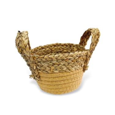 Imagem de Cesta de Palha com Alça 14X10 404024 - Art House