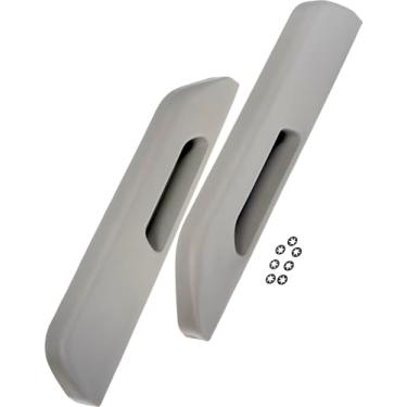 Imagem de Dorman Kit de apoio de braço de porta 74133 compatível com modelos selecionados Chevrolet, cinza