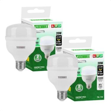 Imagem de Kit 2 Lâmpadas High Led TKL 20W Taschibra E27 Bivolt, 4000K - Neutro S
