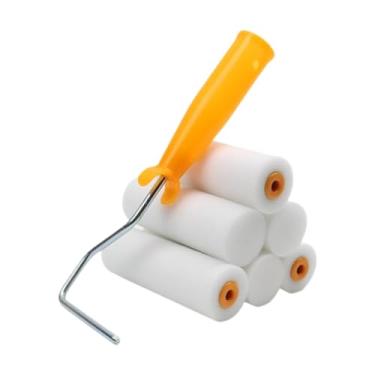 Imagem de Wswqop Rolo de tinta Diy Art Paint Tool Acessories Professional Pinto de tinta pequena para pintar paredes de casa ou uso comercial