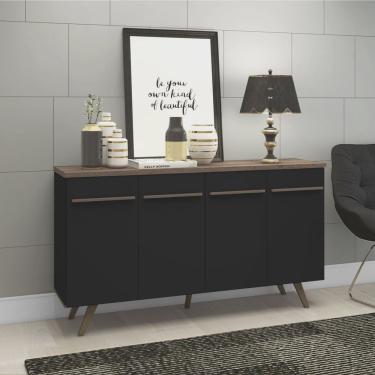 Imagem de Buffet Aparador 4 Portas rt 3133 Movelbento