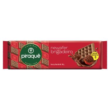 Imagem de Biscoito Wafer Recheio Brigadeiro Piraquê Newafer 100g