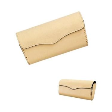 Imagem de Organizador de Óculos de Sol para Carro em Camurça e Couro - Viseira d