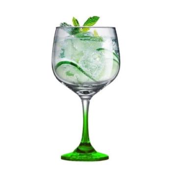 Imagem de Taças De Gin Bicolor De Vidro 705Ml 4 Pçs Begônia