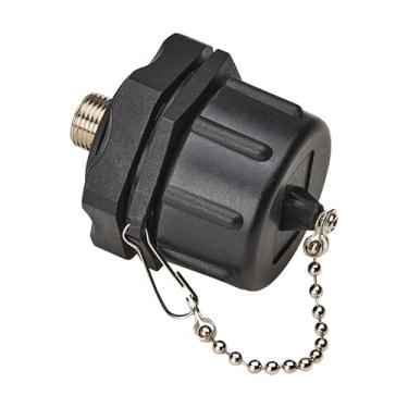 Imagem de Tripp Lite Cabo coaxial série F adaptador e tampa, industrial rígido (M/F) - classificação IP68 para ambientes externos e internos, capa resistente a poeira e água, garantia vitalícia do fabricante