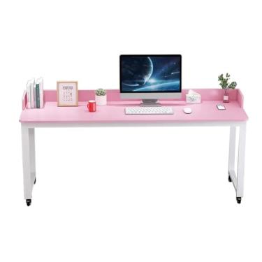 Imagem de Mesa sobre a cama com rodas, mesa de jantar multiuso para quarto, mesa de estudo, mesa de estudo, mesa de computador móvel e laptop (tamanho : 220 x 50 x 80 cm)