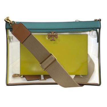Imagem de Tory Burch Bolsa tiracolo feminina 165834 Blake Clear Swingpack (Clear Multi), Transparente/Multi, Blake Swingpack