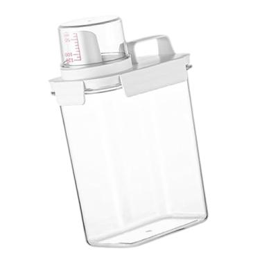 Imagem de Ioensy Dispensador de amaciador de recipientes para recipiente de lavanderia dispensador de tanque de armazenamento de lavanderia para cozinha doméstica, 1800 Ml