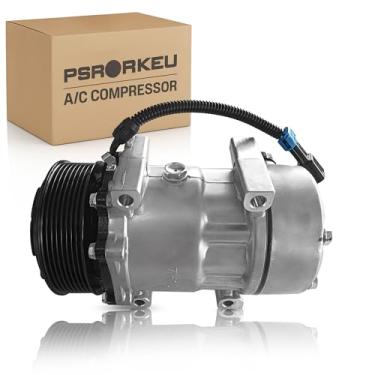 Imagem de Psrorkeu - Compressor de ar condicionado A/C CO4759C com embreagem serve para Peterbilt 320 379 385 Kenworth C500 K100E K270 K300 K370 2000-2015
