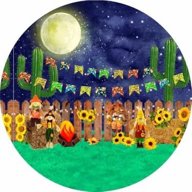 Imagem de Painel Redondo Veste Facil 1,50m Festa Junina (FJN091)