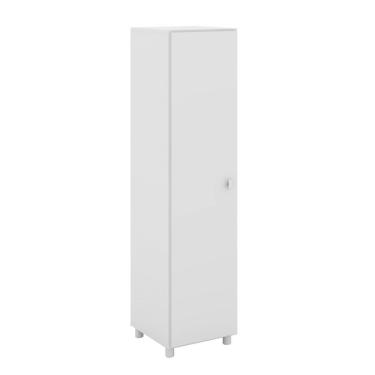 Imagem de Armário Multiuso 1 Porta 2 Prateleiras Am3107 Branco